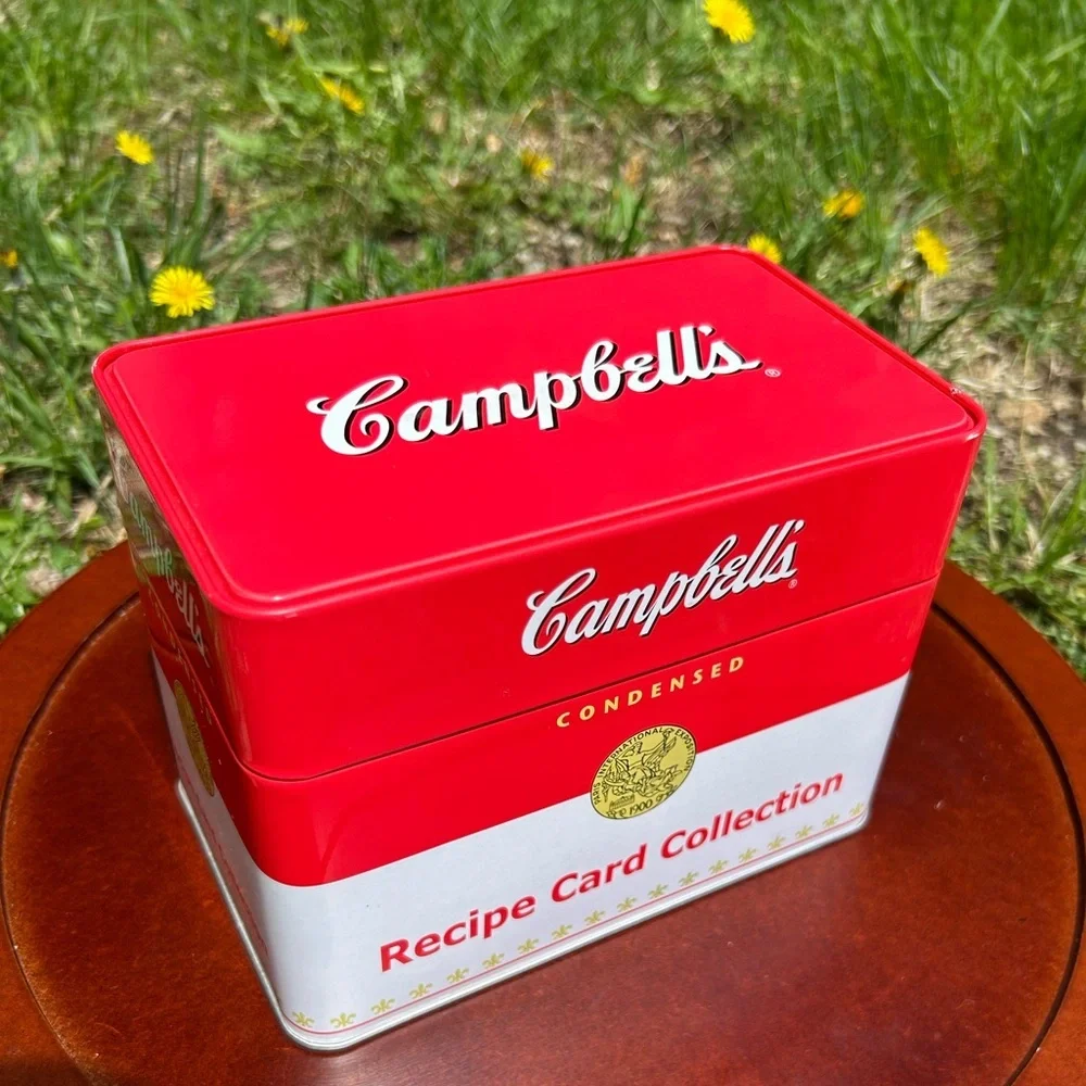Campbell’s Recipe Card Tin With Recipes | Complete Collection | 2007
